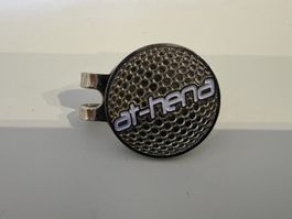 Original at-hena Golf Ball Marker Clip, Neu & Ungebraucht