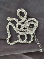 AISI Herren-Kette runde Kordellkette Edelstahl 46 cm