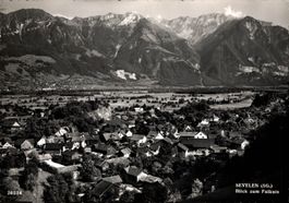 Sevelen, Blick zum Falknis