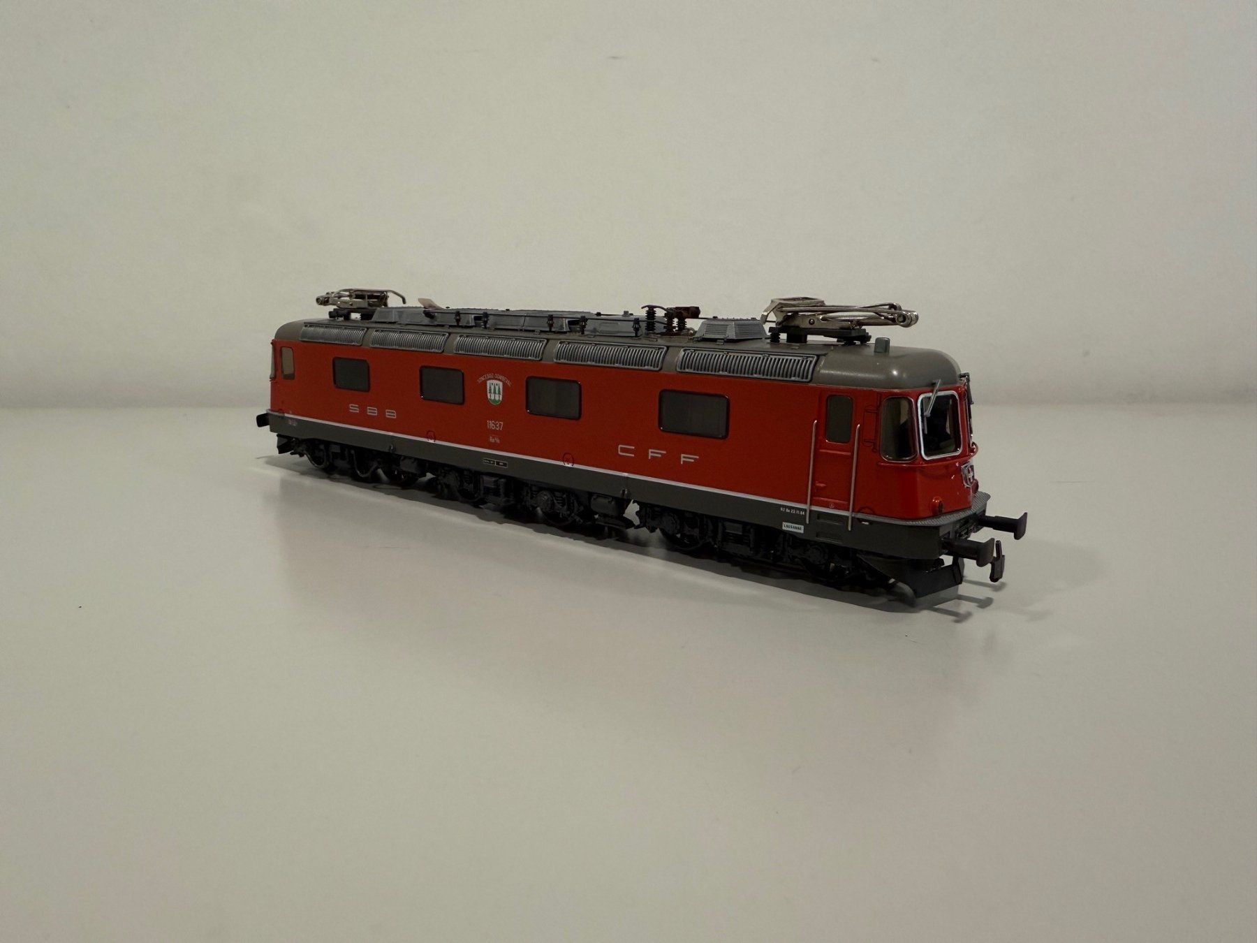 Hag Modellini di ferrovie: Elektrolokomotive Re 6/6 der SBB – Nuovo (secondo la descrizione) da Oftringen venduto da Pgi 2