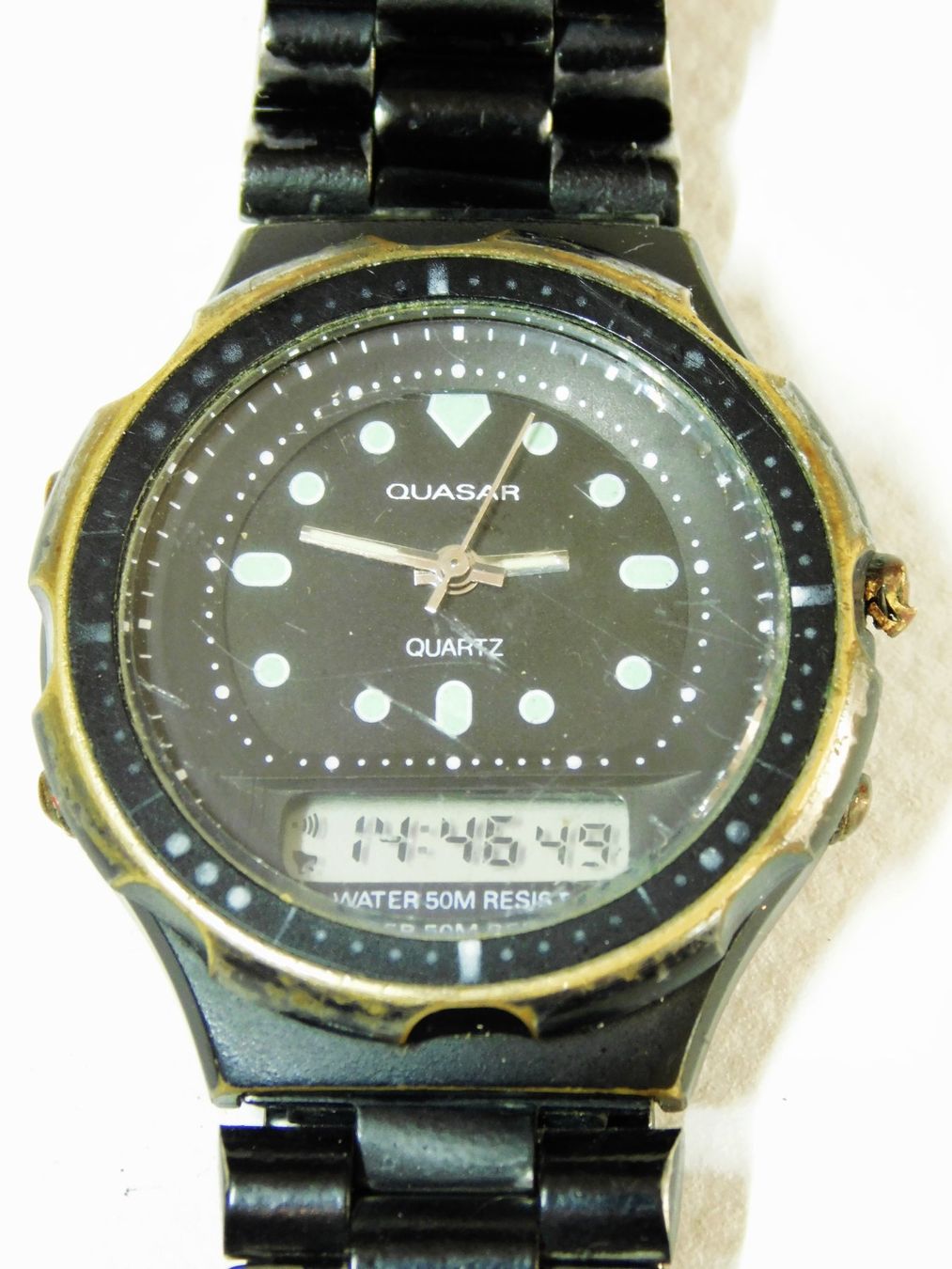 Orologi: Quasar Vintage Uhr 1980er – Usato da Emmenbrücke venduto da Ulisse-22 1