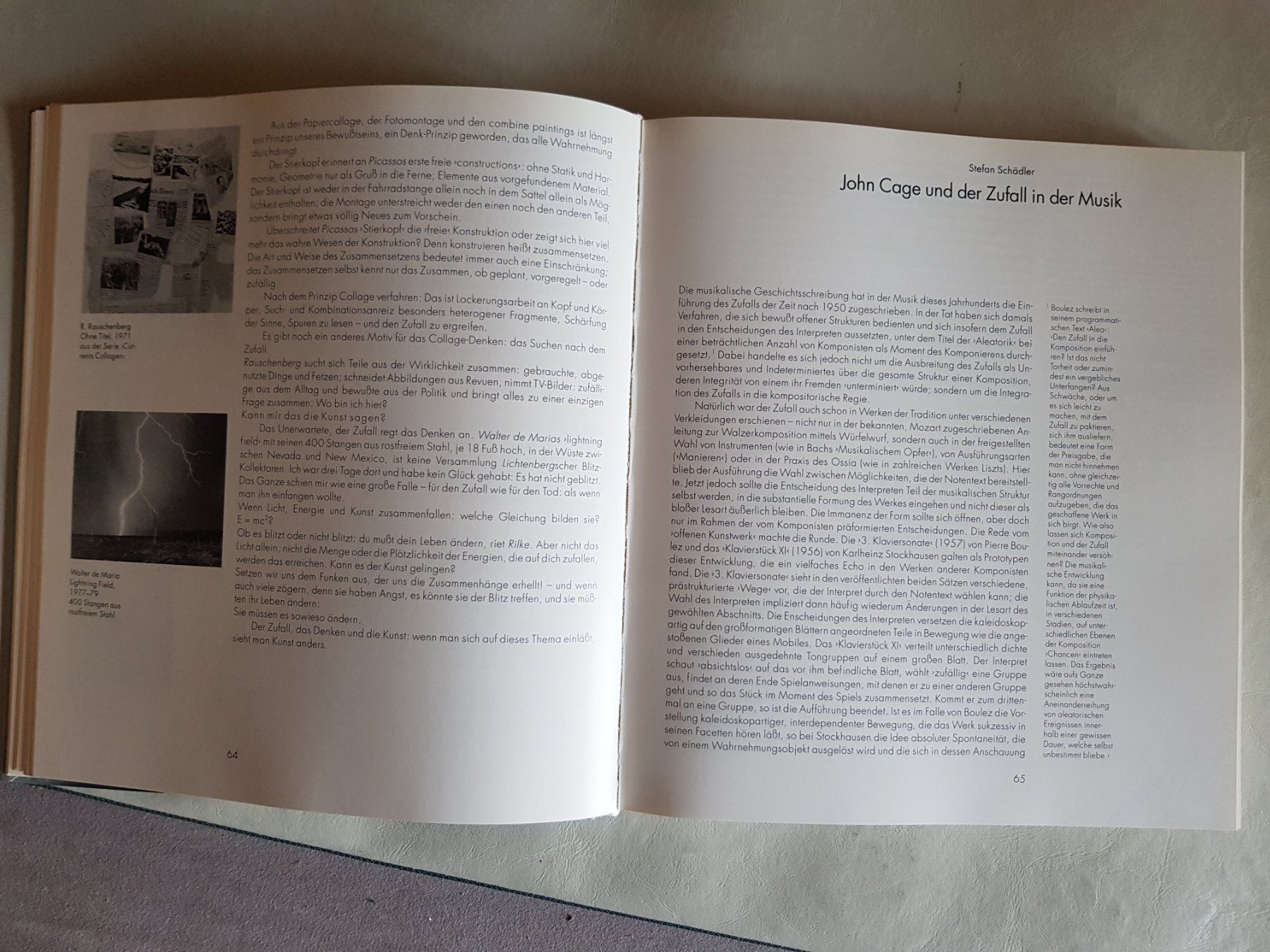 Libri: Buch Zufall als Prinzip - Edition Braus -1992 – Usato da Walterswil BE venduto da Lonitti 5