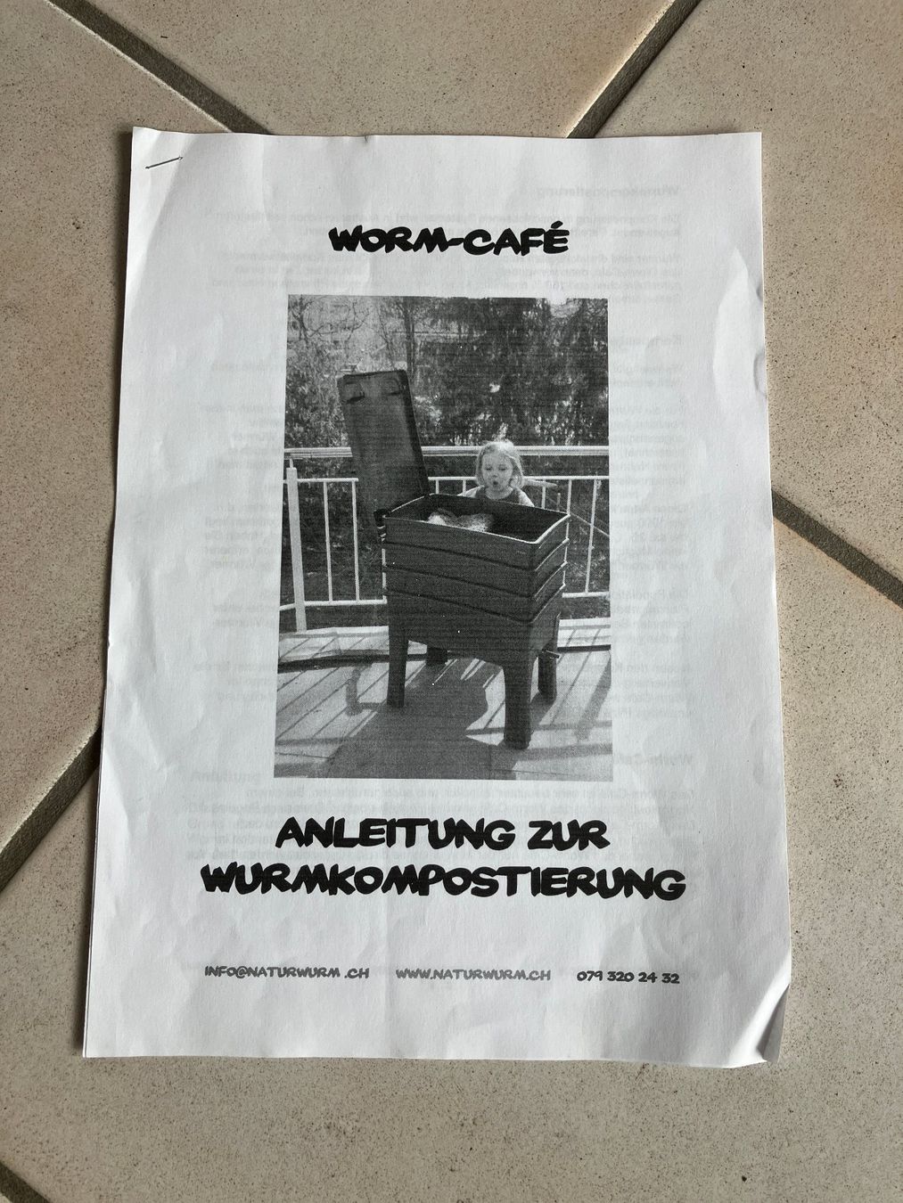 Sonstiges: Wurmkompost "Wormcafe" – Neu (gemäss Beschreibung) aus Thun von gofi01 4