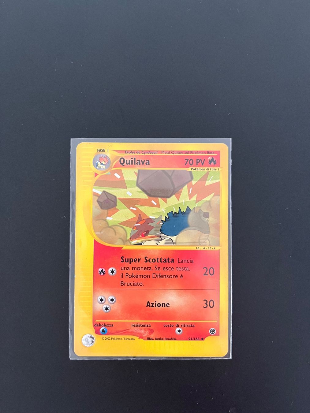 Pokémon Carte collezionabili: Quilava Expedition Base Set – Usato da Massagno venduto da Twittami