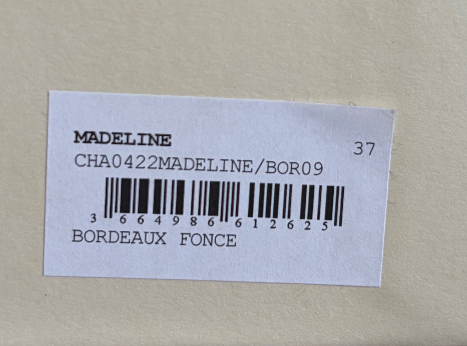 Soeur Scarpe da donna: Soeur Ballerina "Madeline" bordeaux – Usato da Zürich venduto da chat_noir 7