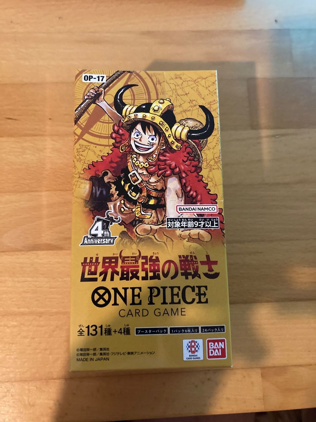 Bandai Carte collezionabili: One Piece OP 17 Display JP – Nuovo e nell'imballaggio originale da lenzburg venduto da dom_wc2x