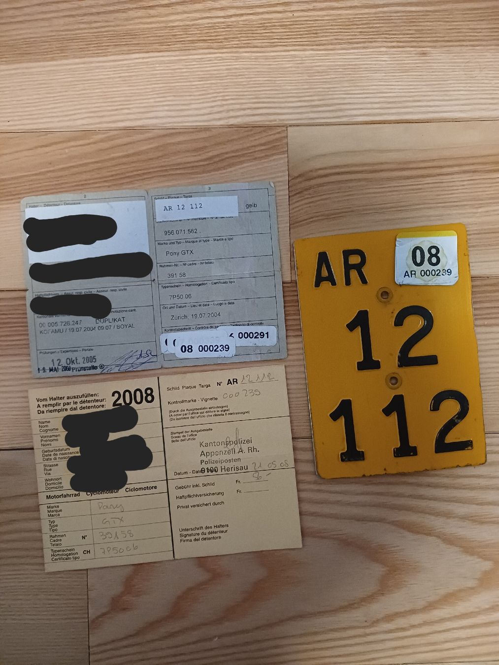 Pony Ciclomotori: Pony Gtx 521 mit Papieren – Usato da Seewen SO venduto da Jonas-03 4