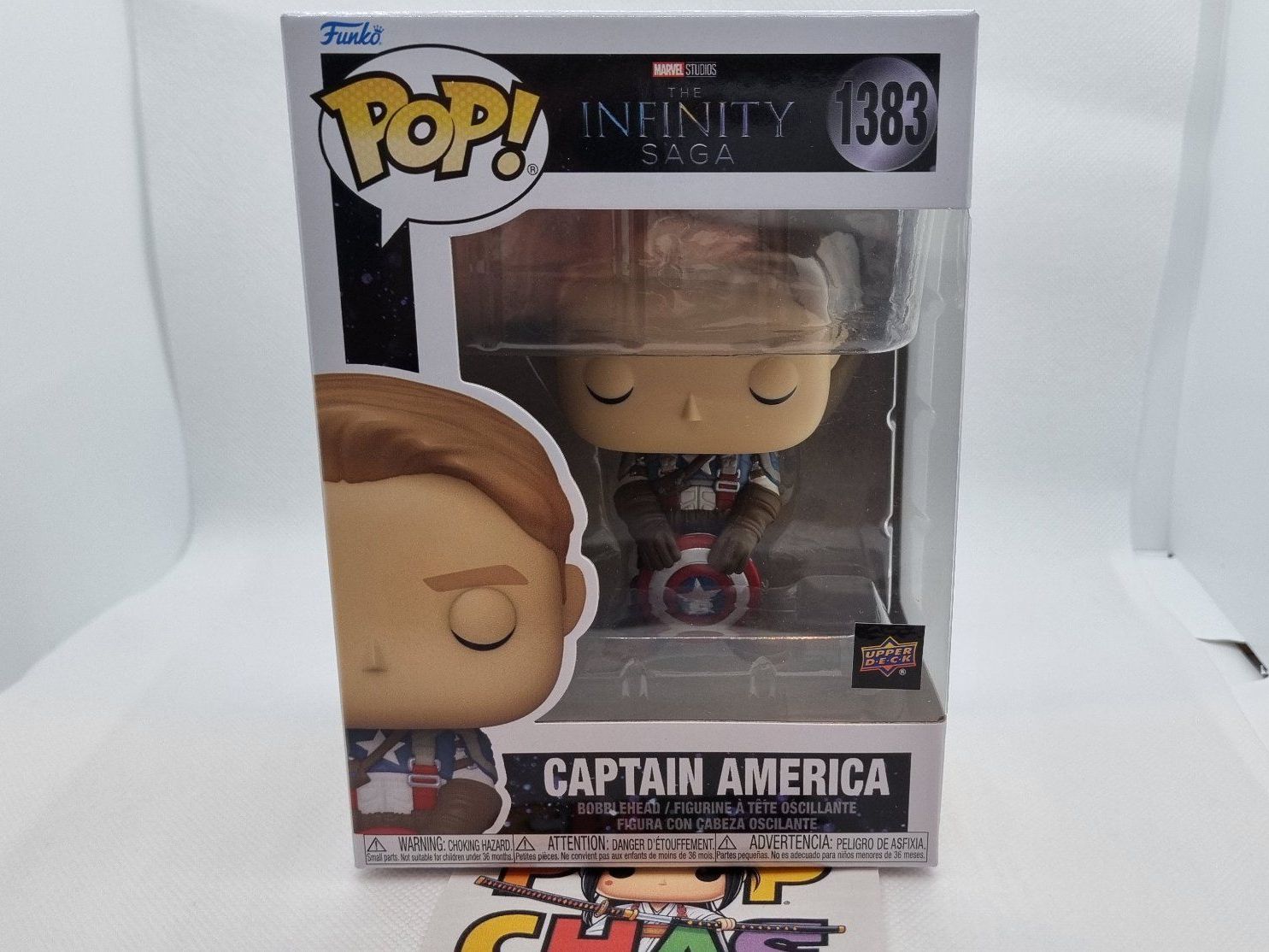 Funko Statuette: Funko POP! Infinity Saga - Captain America (Upper Deck) – Nuovo (secondo la descrizione) da Vernayaz venduto da fnkochase