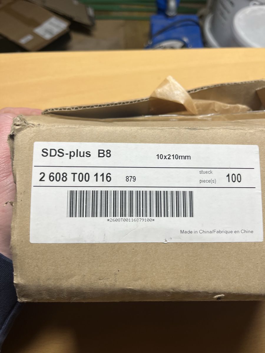 Alle Werkzeuge: 80 SDS -Plus B8 Bohrer – Neu und originalverpackt aus Hochdorf von ism_d5kz 3