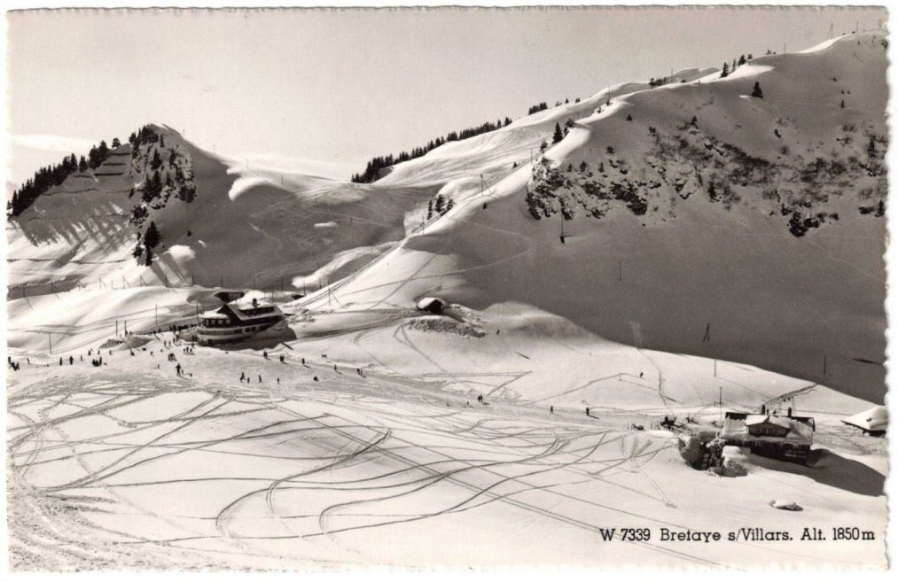 Ansichtskarten: Villars Col de Bretaye – Gebraucht aus Binningen von Mountainrider