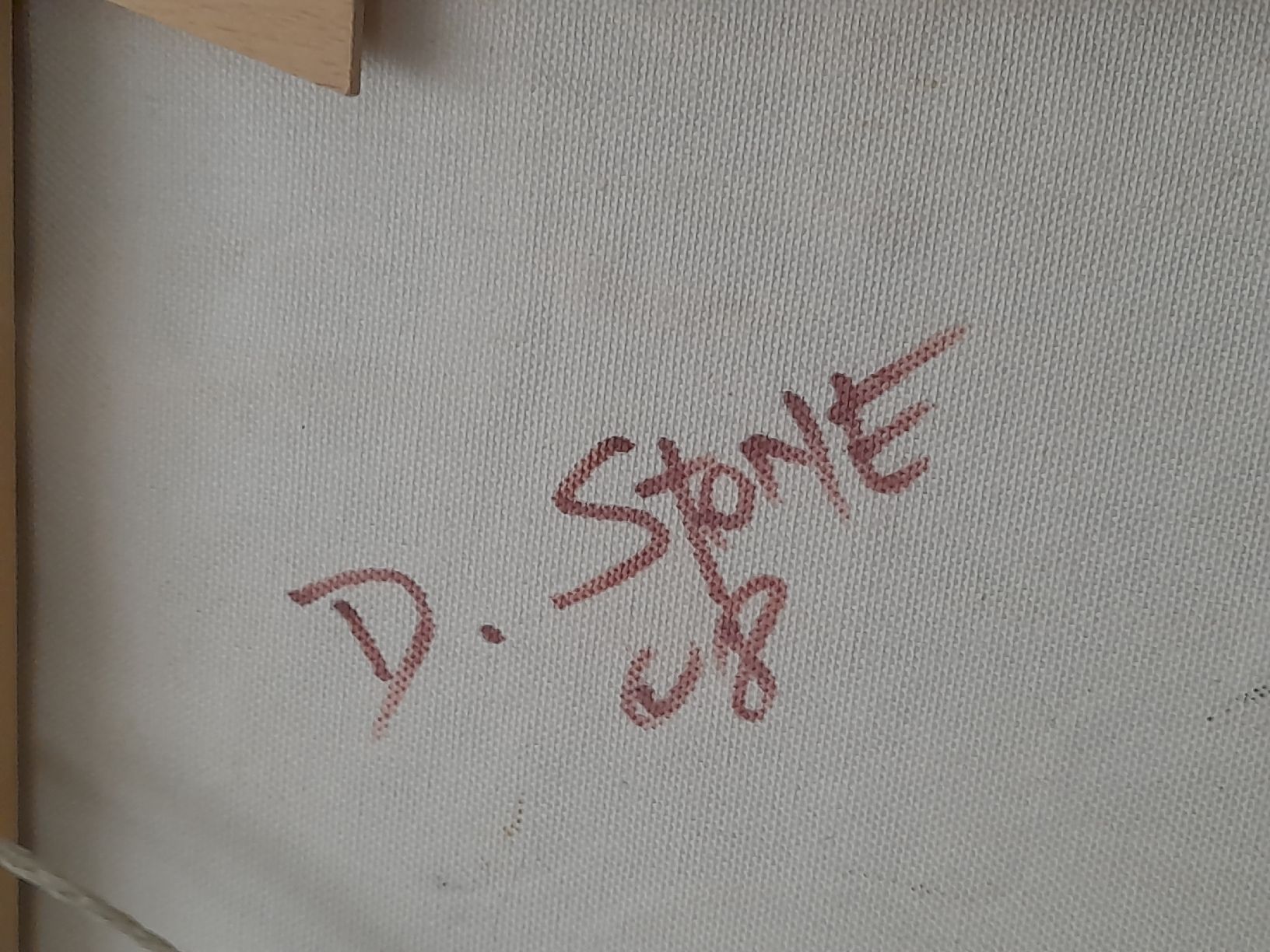 Foto & Immagini: Abstrakte Malerei D. Stone 2008 mit Struktur 3D – Usato da Winterthur venduto da Ufff512 4
