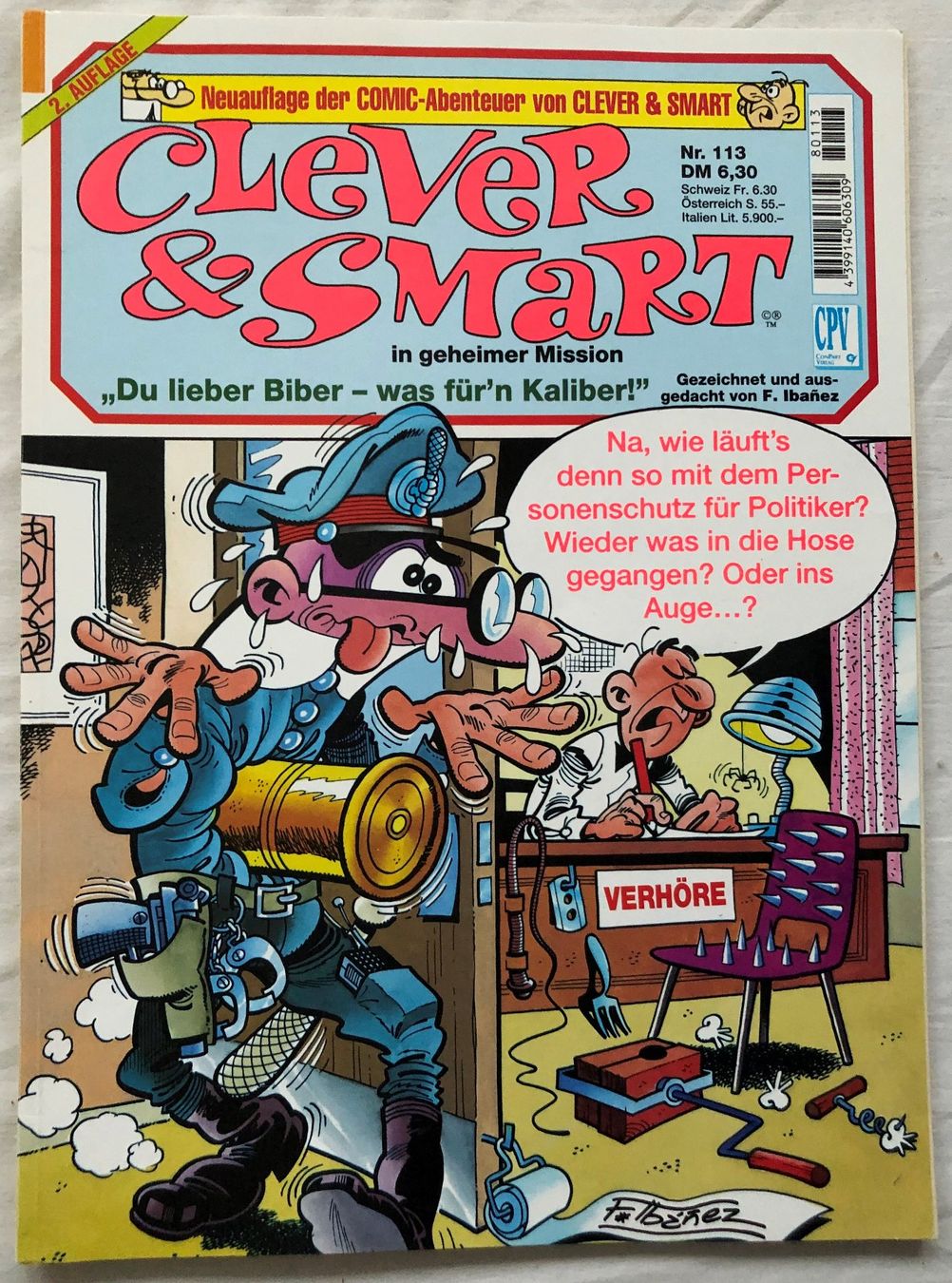 Fumetti: CLEVER & SMART - Nr.113 - 2.Auflage – Usato da Schaffhausen venduto da durruti