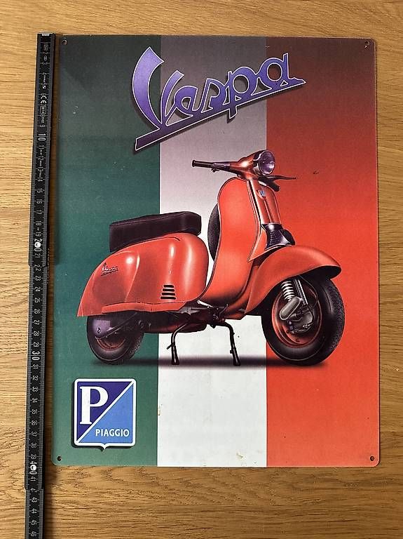 Insegne: VESPA Piaggio Schild – Usato da Basel venduto da Mike744 1
