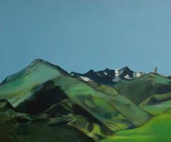 Ayako Okuda, Öl auf Leinwand, 2020, 60.6x72.7 cm, Unikat. 