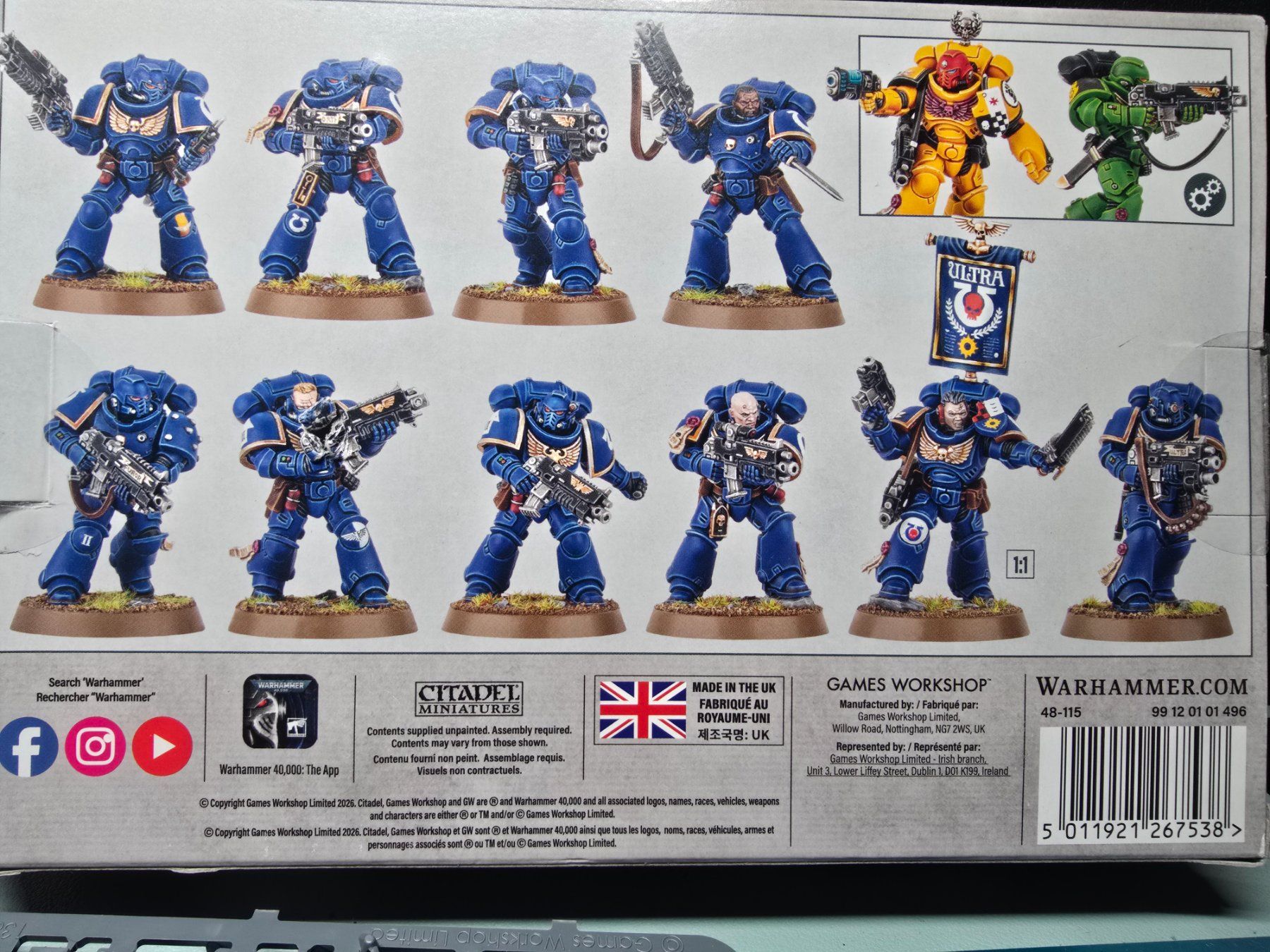 Kit di modellismo & Modellini statici: Warhammer 40k neue Interrcessor Squad Space Marines – Nuovo e nell'imballaggio originale da Maur venduto da pet_v5jw 1