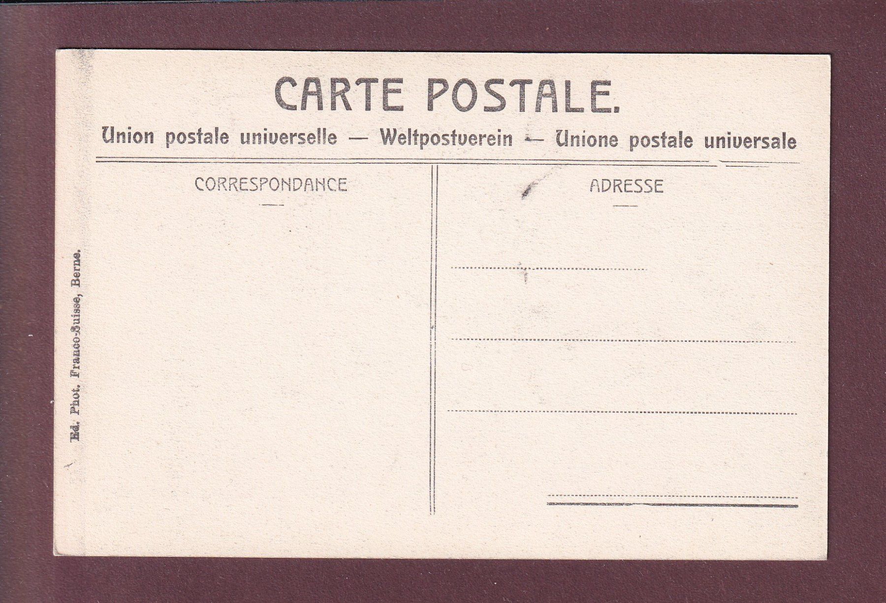 Cartoline postali: Am TRÜMMELBACH – Usato da Pully venduto da nicecards 1