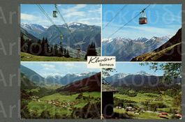 AK col Klosters GR Klosters- Serneus, 4-fach- Multi ≈ 1981