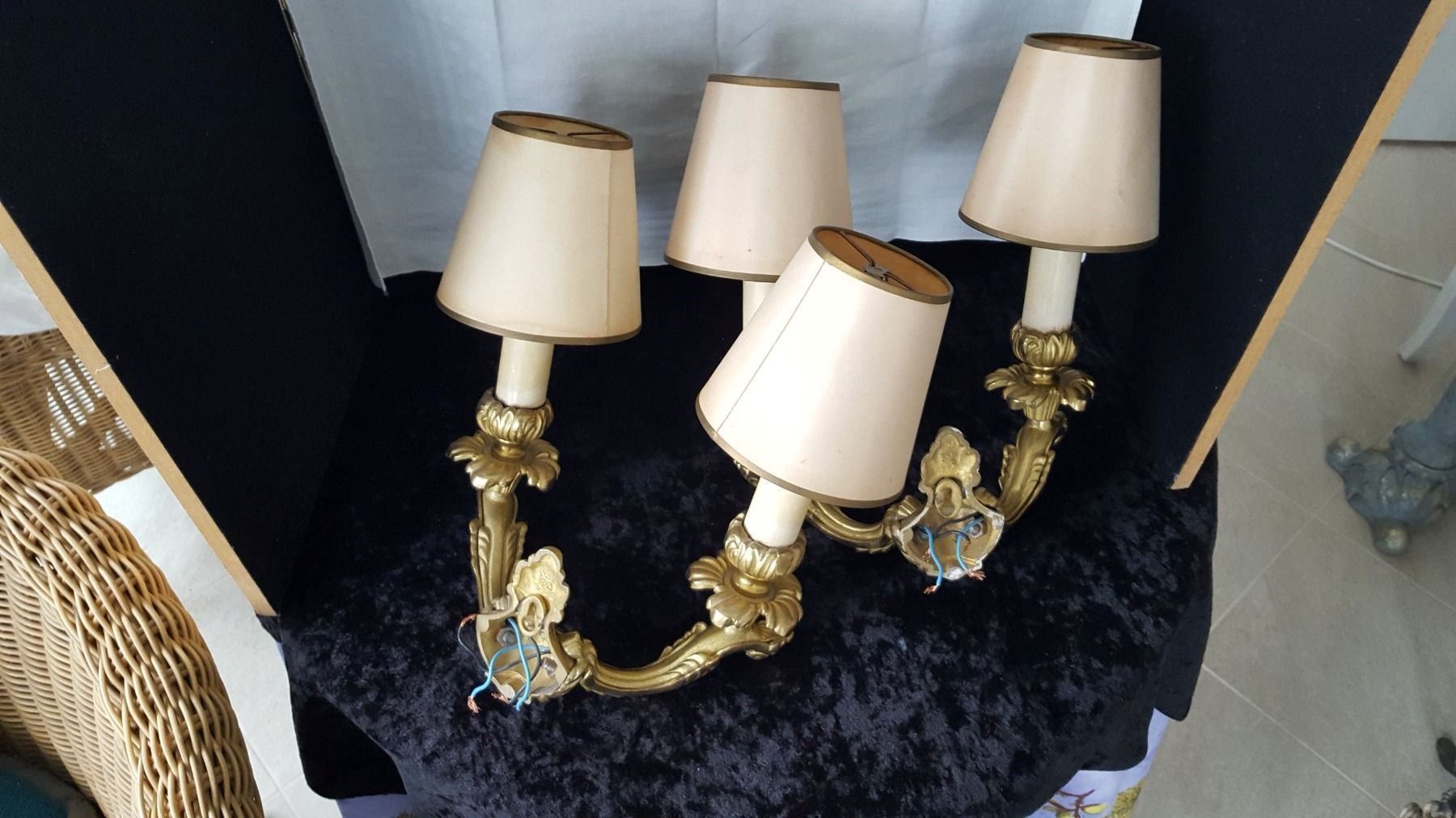Lampen: 2 Wandappliken aus Bronce – Gebraucht aus Reinach von 3Guggerli 5