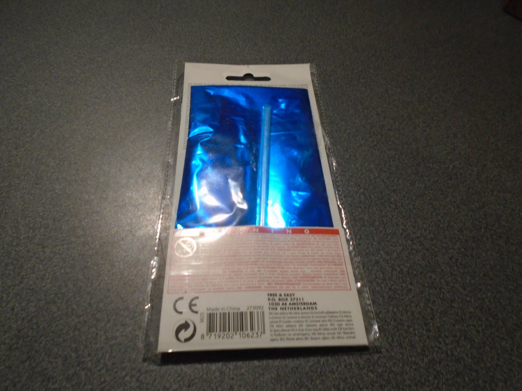 Alle Dekorationen: Folienballon 8, blau – Neu und originalverpackt aus Zürich von Motzkuh 1