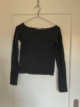 Langarmshirt schwarz von Weekday