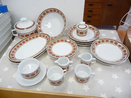 Winterling Porzellan Service ca. 70er Jahre Geschirrset