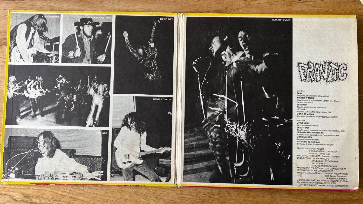 Dischi in vinile: Frantic - Conception / 1. US-Press. 1970 – Usato da Gais venduto da soundcave57 2