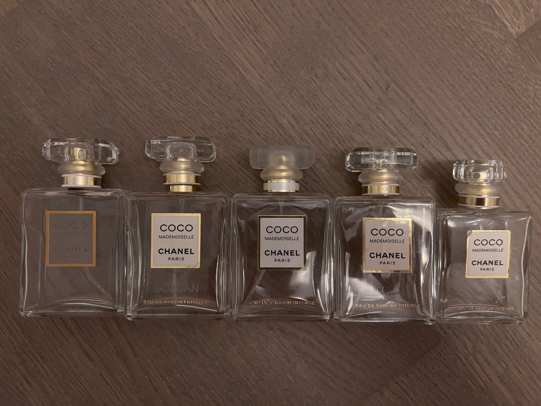 Chanel Flacons: Coco chanel madmoiselle leere flacons – D'occasion à Root par Fashionhomeandmore