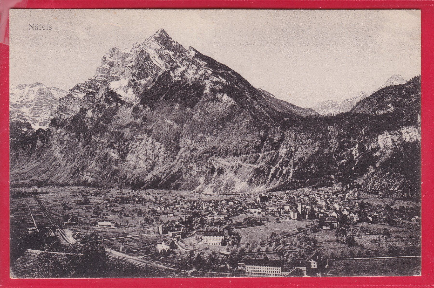 Cartoline postali: NÄFELS – Usato da Oberrieden venduto da Gebirgsstelze