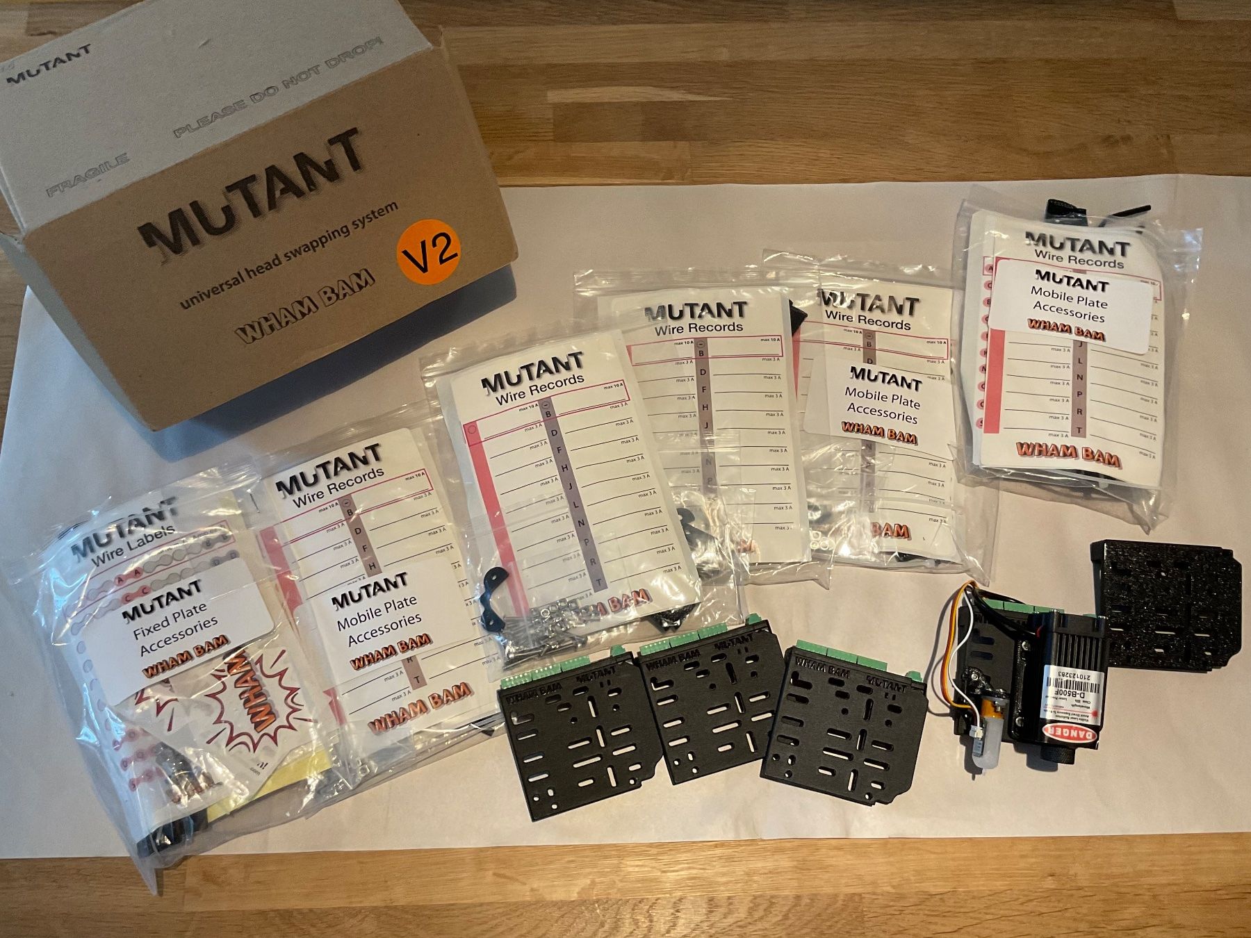 Creality Imprimante 3D: Ender 3 V2 + Mutant V2 Toolchanger, Laser, BLTouch & Extras – D'occasion à Bülach par SimonGadgeteer 1