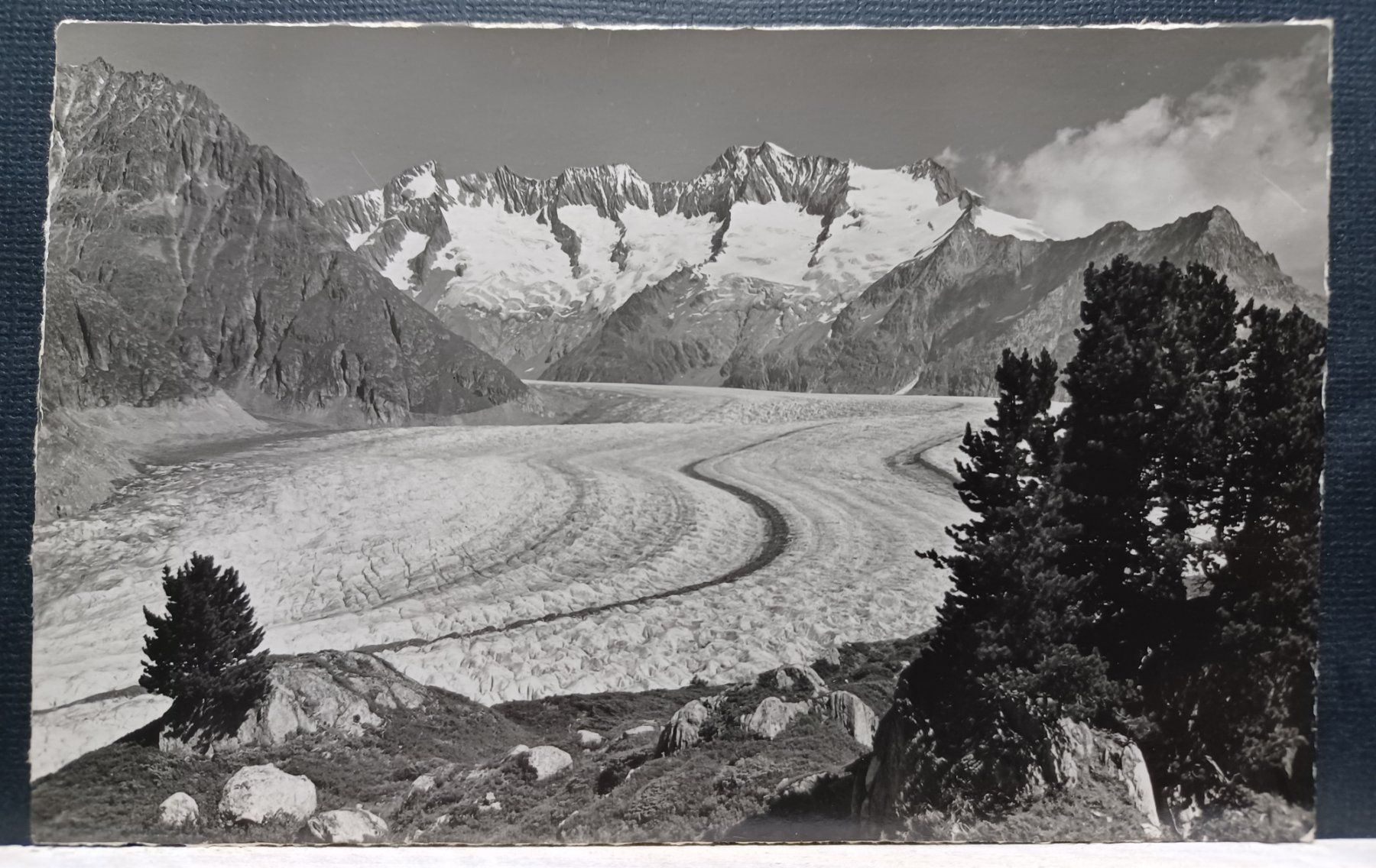 Cartoline postali: VS, Aletschgletscher, – Usato da Aarau Rohr venduto da mgvw