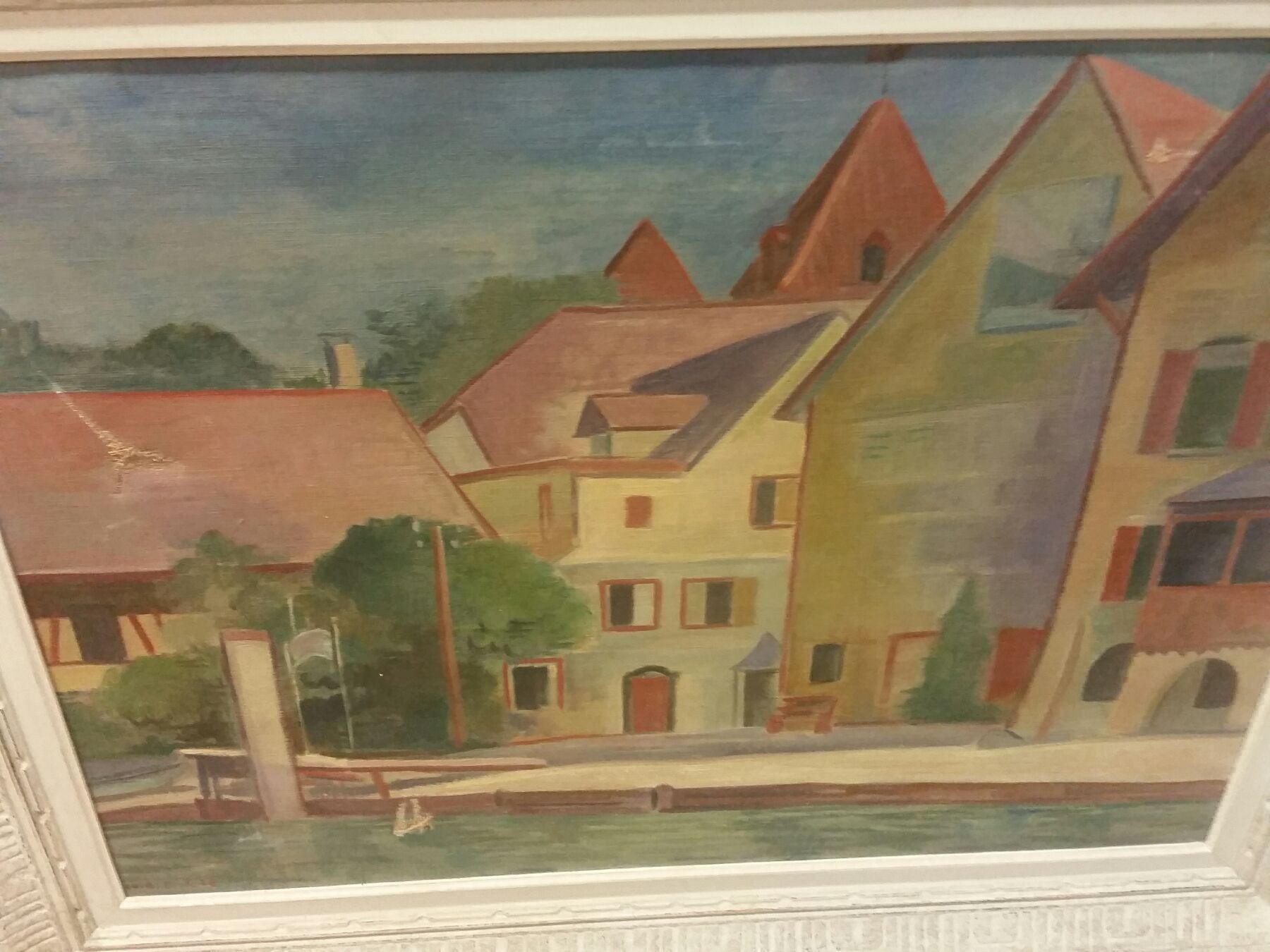 Gemälde: Huile sur toile signée et datée 7.29 – Gebraucht aus Genève von Qanil77 1