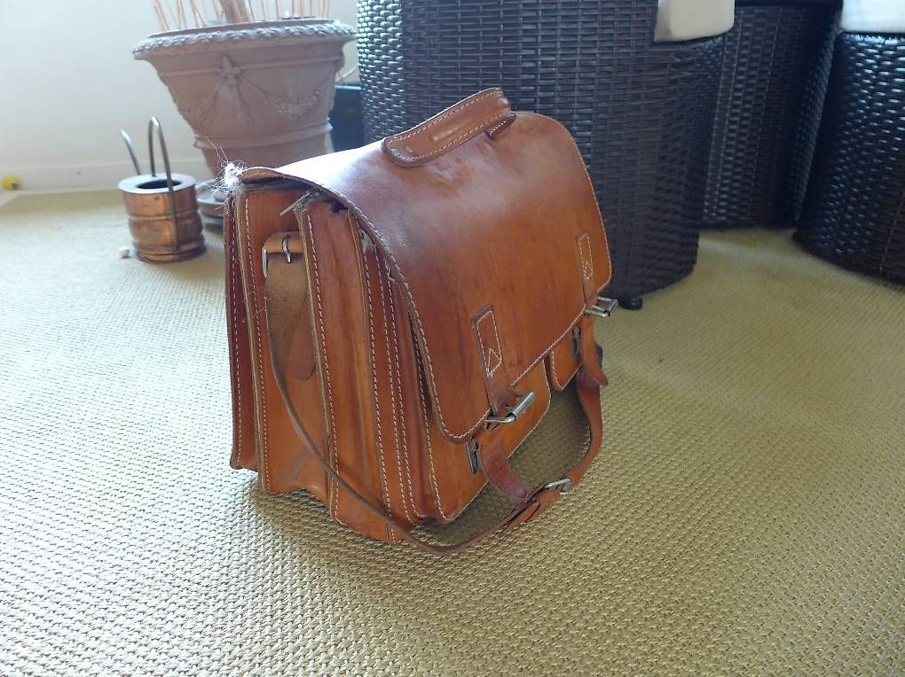Valigie & Borse: Akten-Leder-Tasche mit vielen Fächern – Usato da Bern venduto da urs_x8c8 3