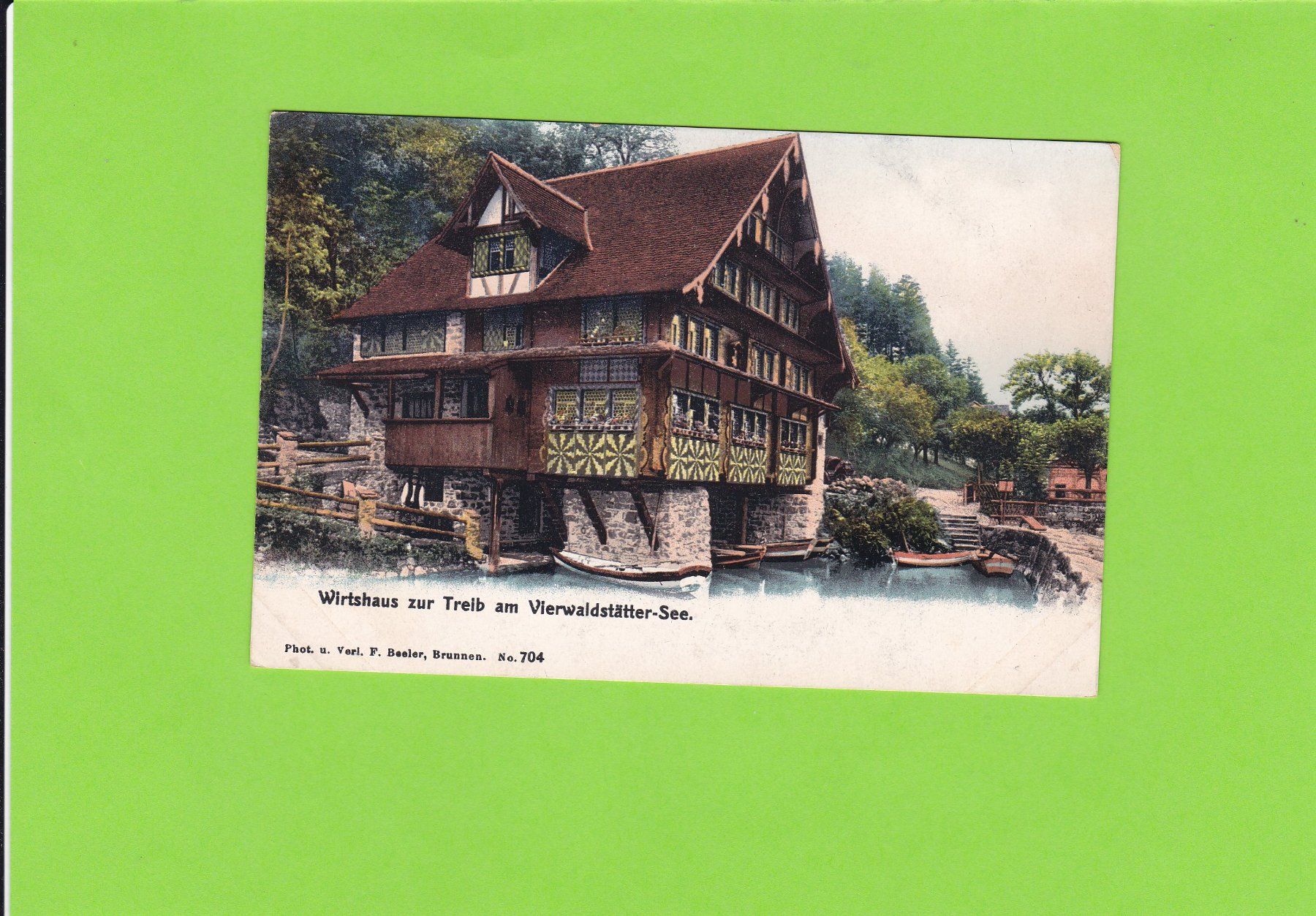 Cartes postales: Wirtshaus zur Treib – D'occasion à St. Peterzell par neckertal