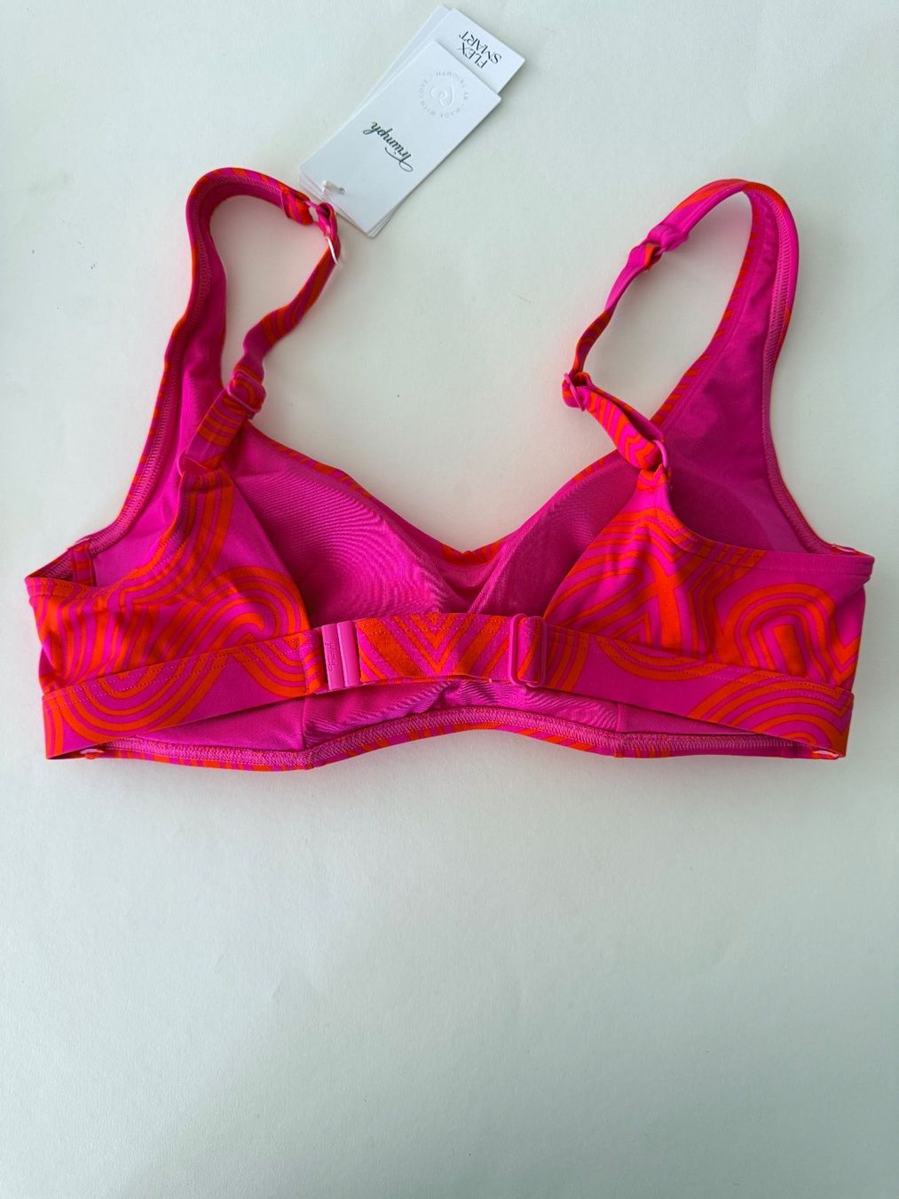 Triumph Costumi da bagno & Bikini: TRIUMPH, Bikini-Top FLEX SMART SUMMER, Grösse 3, Farbe Pink – Nuovo e nell'imballaggio originale da Rudolfstetten venduto da gst_g7xl 2