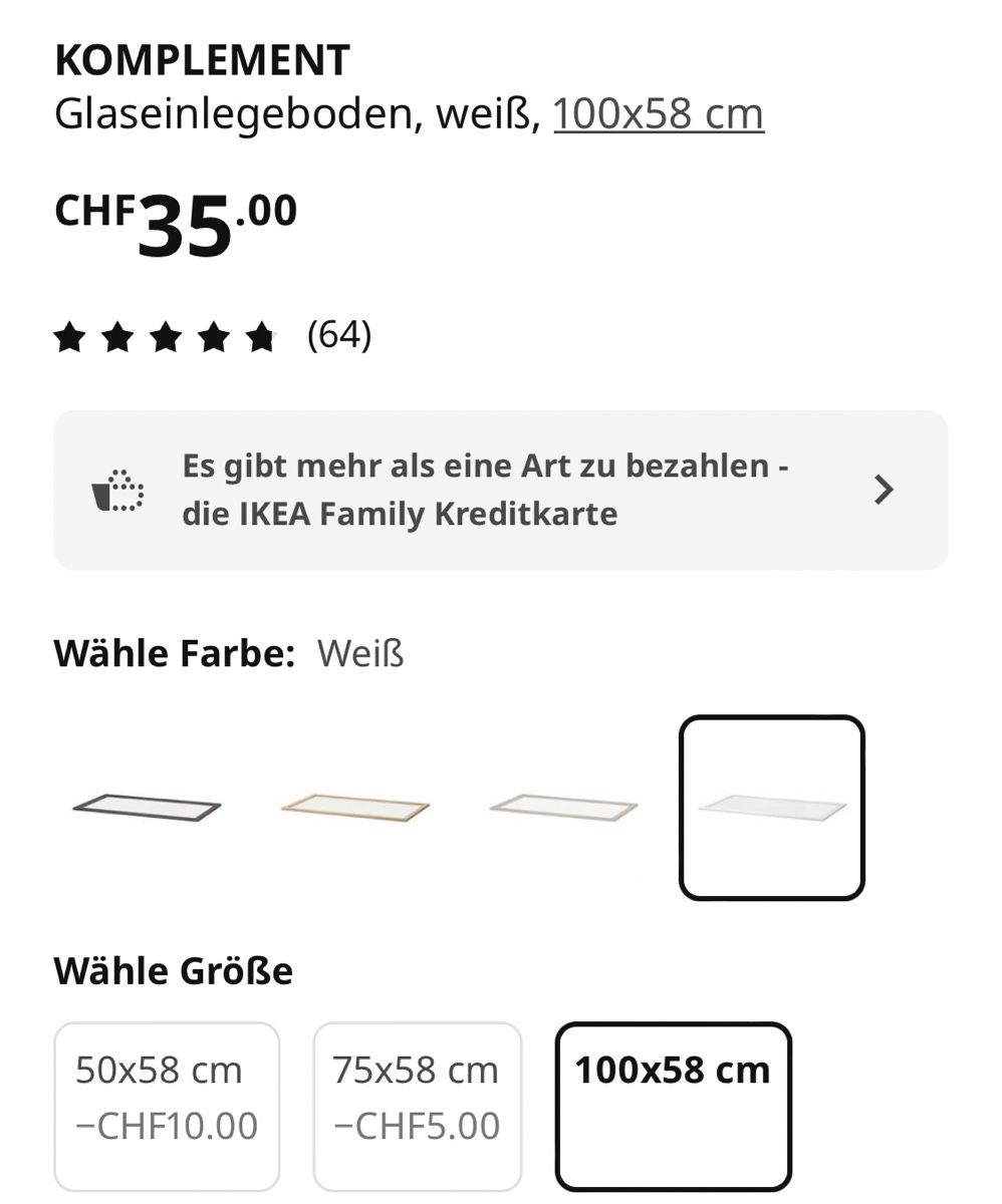 Ikea Armadi: IKEA Ausziehlade Pax – Nuovo (secondo la descrizione) da Basel venduto da nad_qtm6 5