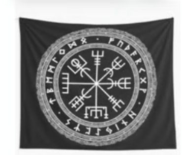 Foto & Immagini: Wandbehang Vegvisir 95cm x 73cm – Nuovo e nell'imballaggio originale da Walenstadt venduto da emynmuil1