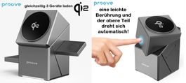 Kabellose QI2 Schnell-Ladestation 3 in 1 mit Auto-Rotation