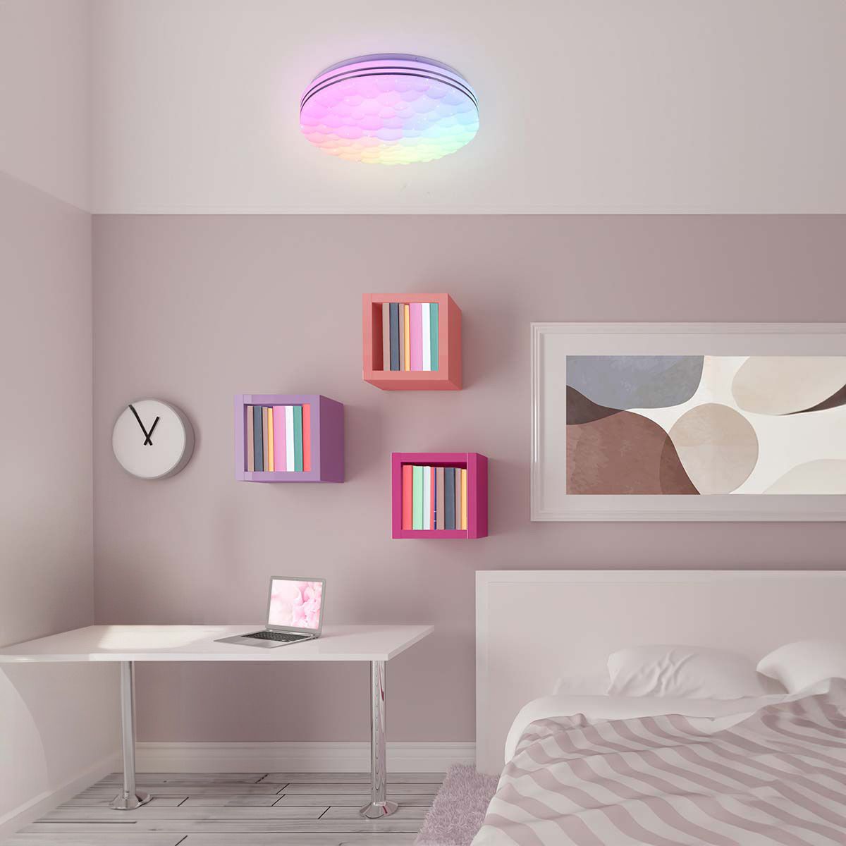 Lampadari & plafoniere: LED Deckenleuchte, RGBW, 38 cm Ø – Nuovo (secondo la descrizione) da Kreuzlingen venduto da Smart-Light 1