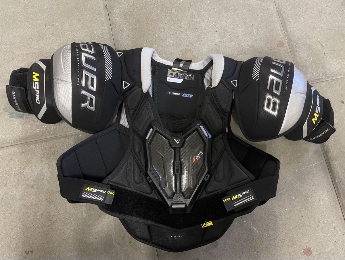 Bauer Protezioni & Imbottiture: Bauer JR Eishockey Brustpanzer - Optimaler Schutz! – Usato da Zürich venduto da Fuego88