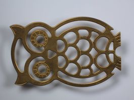 Vintage Untersetzer Eule