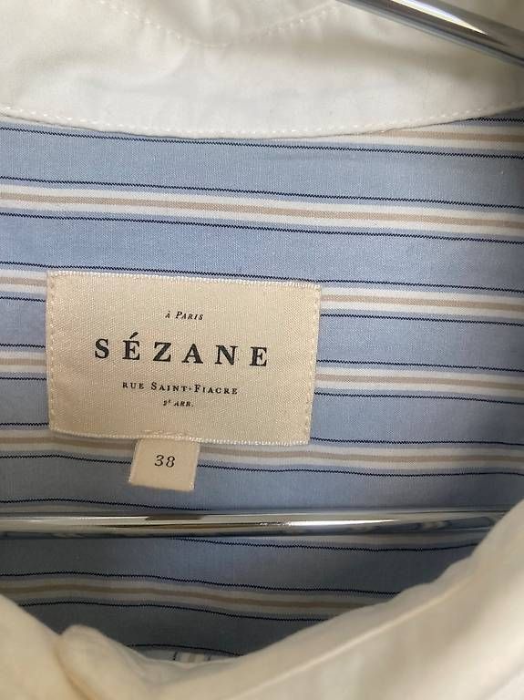 Sezane Camicette: Cooles Hemd von Sézane, Grösse 38 – Usato da Zürich venduto da rundeshaus1 2