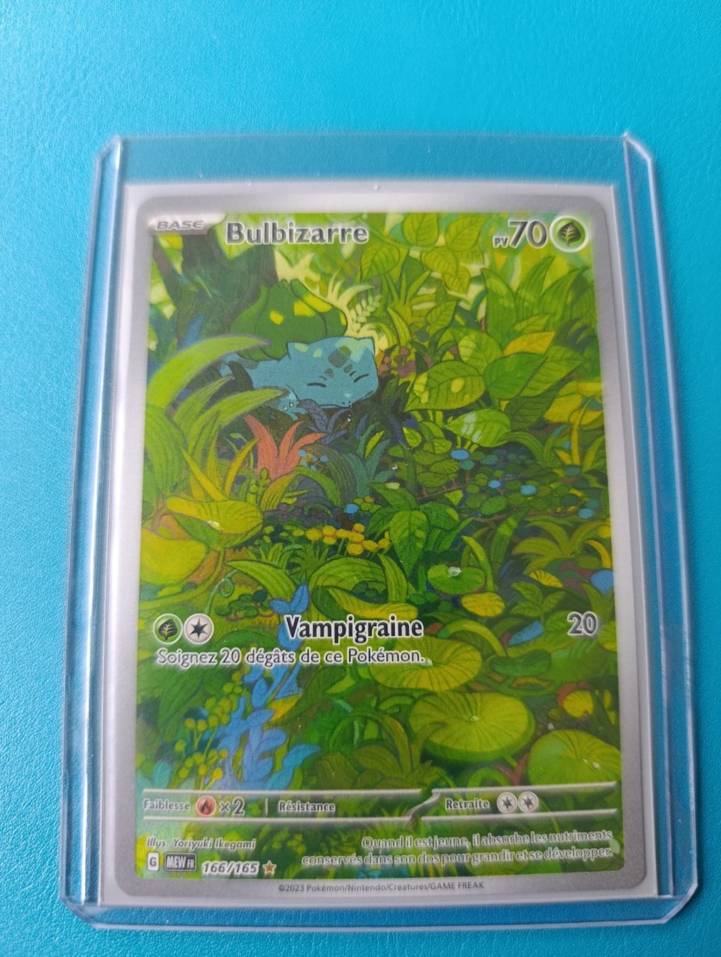Pokémon Carte collezionabili: Carte Pokémon Bulbizarre 166/165  – Usato da Yverdon-les-Bains venduto da JVinc72