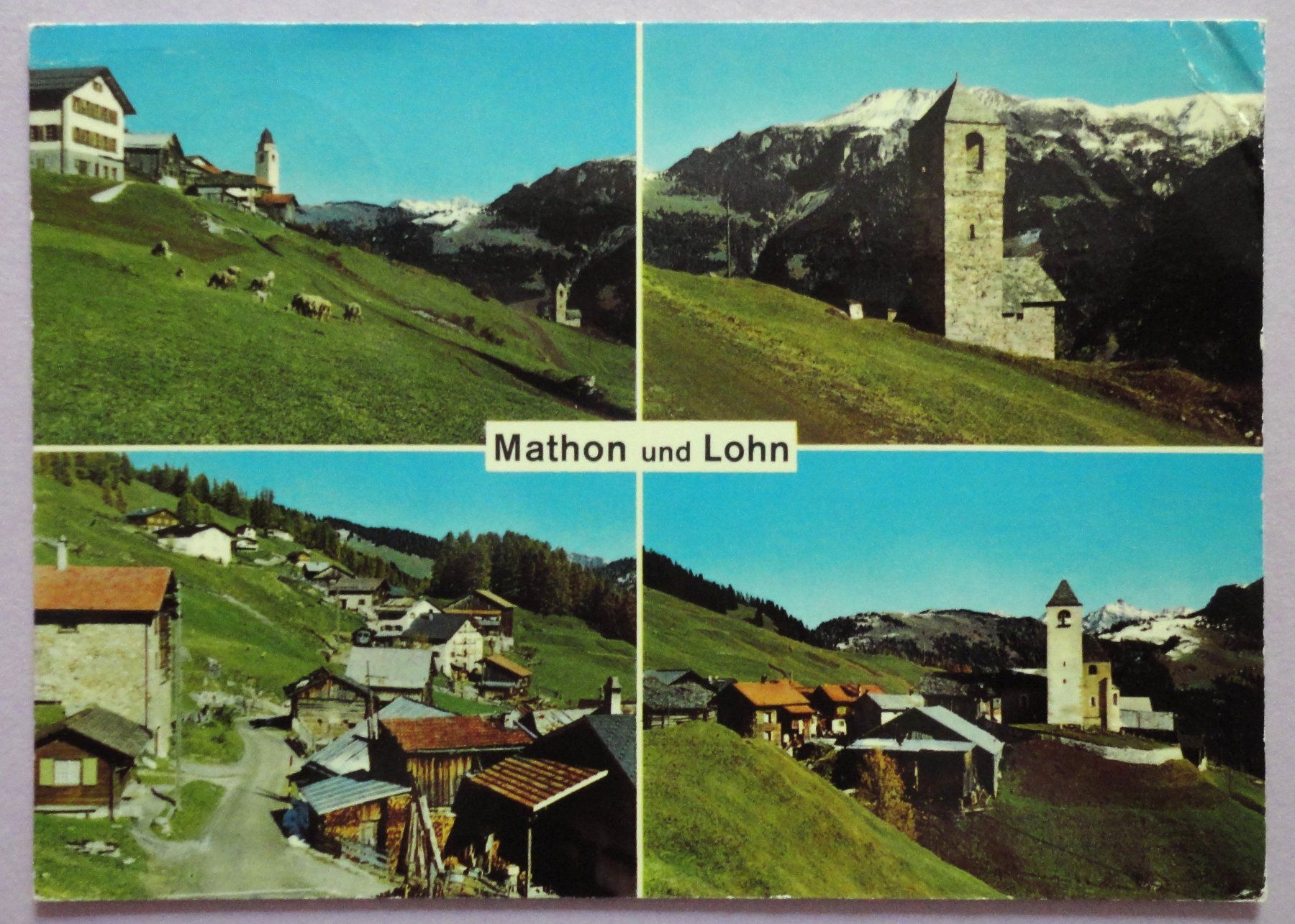 Ansichtskarten: Mathon und Lohn – Defekt aus Fétigny von Billy2miny