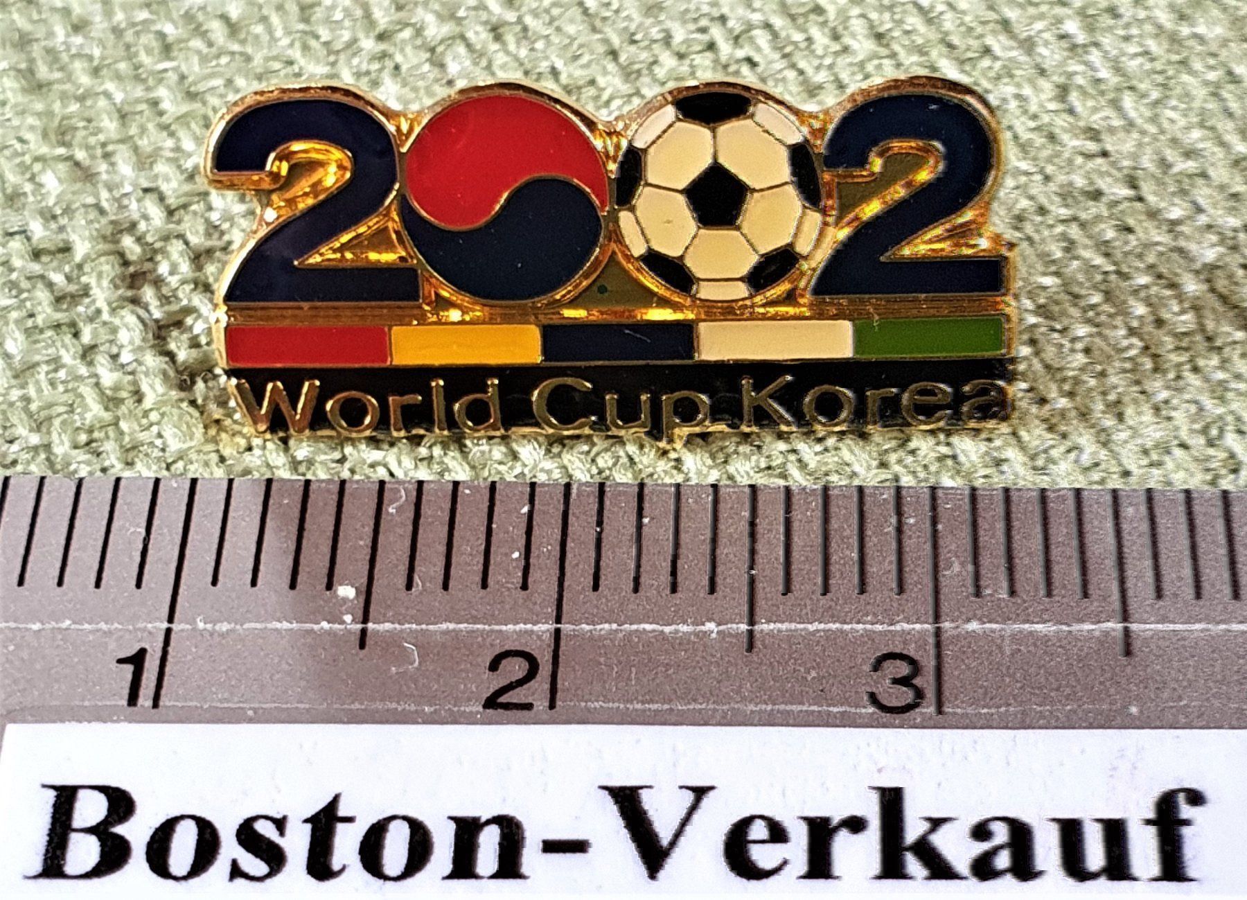 Album: B914 - Pin 2002 World Cup Korea – Usato da Reinach BL venduto da Boston-Verkauf 1