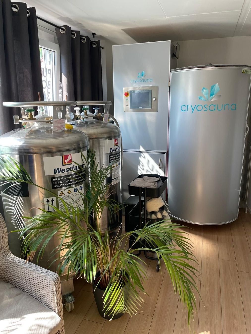 Attrezzature mediche: Stickstoff Cryosauna / Kältekammer – Usato da Niederwil AG venduto da Padel1985