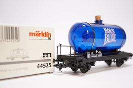4œ Märklin HO 44525 Glas Kesselwagen Bols Blue