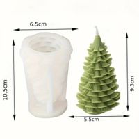 Giessform Silikonform Kerzenform Weihnachtsbaum