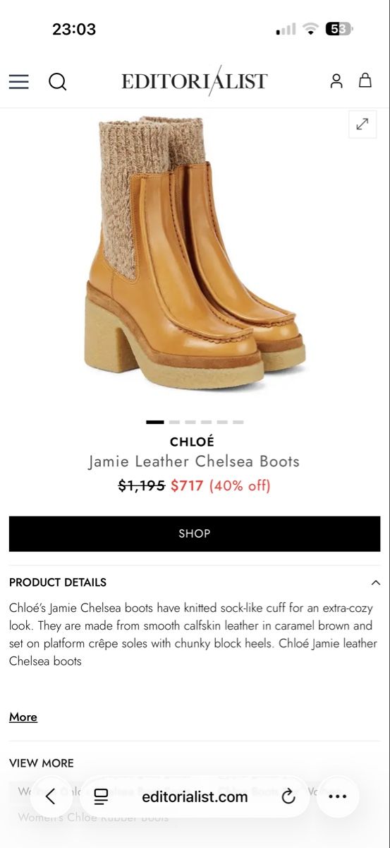 Chloé Scarpe da donna: Bottines Chloé, taille 41, neuves – Nuovo e nell'imballaggio originale da Martigny venduto da Luxivore83 6