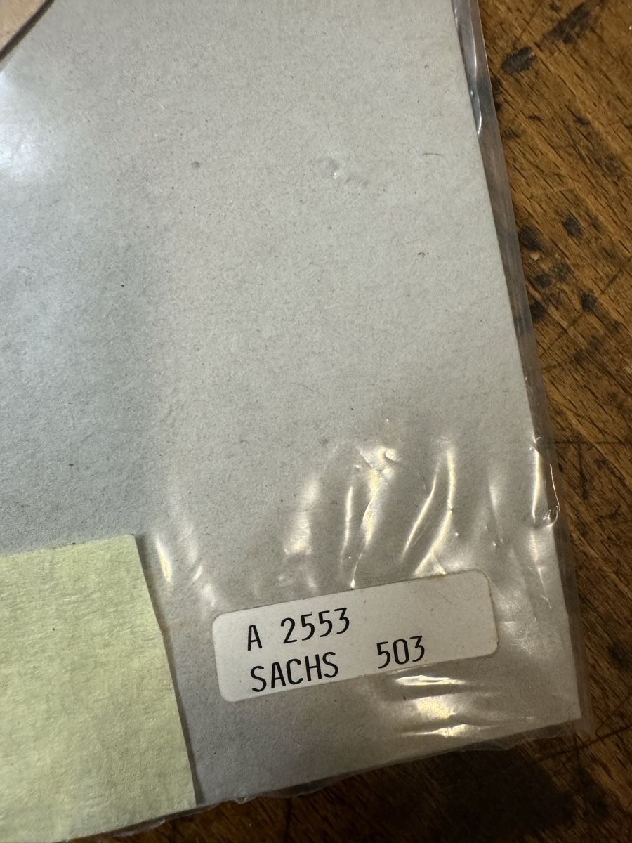 Parti ricambio per ciclomotori: Sachs 503 Dichtungen – Nuovo e nell'imballaggio originale da Dübendorf venduto da Sachs621 1