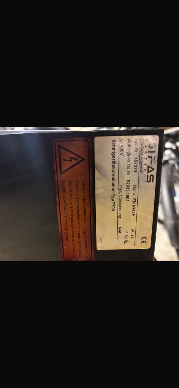 GIFAS Elektrotechnik: Elektroverteilkasten Gifas – Gebraucht aus Gränichen von Oldski 1